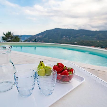 Villa Hanbury With Swimming Pool And Parking In Алассио Экстерьер фото